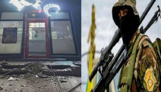عنصر بكتائب حزب الله العراقية وأضرار بمطعم أمريكي
