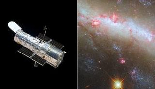 تلسكوب هابل يلتقط صور للمجرة الحلزونية الكاسحة (NGC 4731)