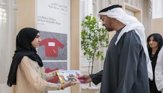 جانب من لقاءات الشيخ محمد بن زايد آل نهيان في يوم البيئة العالمي