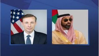 الشيخ طحنون بن زايد آل نهيان وجيك سوليفان