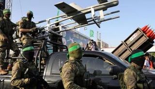 عرض عسكري سابق لحماس في غزة