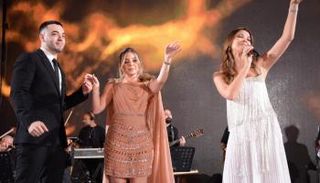 نانسي عجرم في حفل الخطوبة