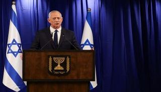 وزير حكومة الحرب بيني غانتس