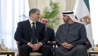 الشيخ محمد بن زايد آل نهيان يستقبل وزير داخلية أذربيجان