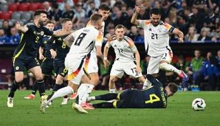 مباراة ألمانيا واسكتلندا في افتتاح يورو 2024