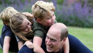 الأمير وليام وأطفاله 