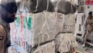 أول أيام العيد.. «طيور الخير» الإماراتية تفرح أهالي غزة بالإسقاط الـ50