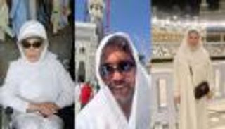 بينهم صفية العمري وإلهام شاهين.. فنانون وفنانات أدوا فريضة الحج في 2024