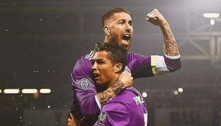 سيرجيو راموس وكريستيانو رونالدو