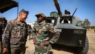 مشاركون في تدريب مشترك بين فرنسا والسنغال