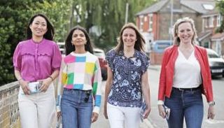 أكشاتا مورتي خلال جولتها 