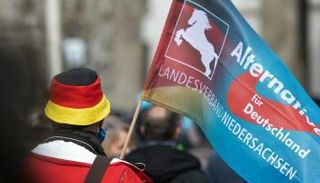 أحد أنصار حزب البديل من أجل ألمانيا