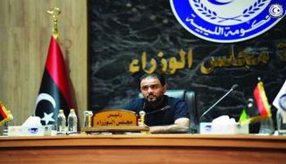 رئيس الحكومة الليبية المكلفة من البرلمان أسامة حماد