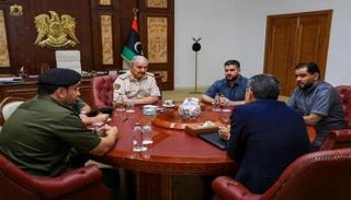 حفتر يلتقي رئيس المفوضية العليا للانتخابات