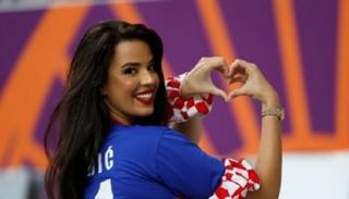 إيفانا نول مشجعة منتخب كرواتيا