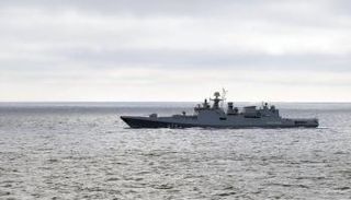 مدمرة روسية في البحر الأسود