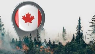 حرائق الغابات في كندا- أشيفية