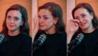 انهيار ريهام عبدالغفور في أول لقاء إعلامي بعد رحيل والدها.. كيف وصفته؟