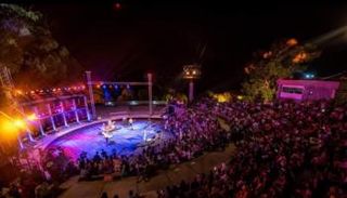 من فعاليات سابقة لمهرجان الحمامات الدولي