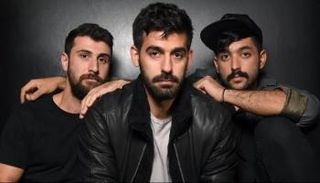 حامد سنو مع أعضاء "مشروع ليلى"