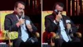 إبراهيم تاتليسس يبكي على المسرح ويعلن خضوعه لـ«عملية خطيرة»