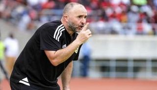 جمال بلماضي مدرب منتخب الجزائر السابق