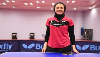 دينا مشرف لاعب تنس الطاولة المصرية