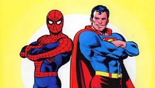 سبايدرمان وسوبرمان 