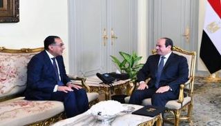 السيسي ومصطفى مدبولي