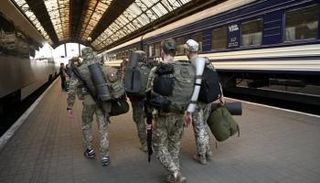 جنود أوكرانيون - أرشيفية