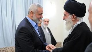 لقاء سابق بين المرشد الإيراني وإسماعيل هنية