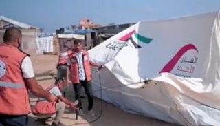 المساعدات الإماراتية إلى غزة
