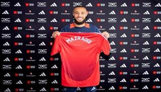 نصير مزراوي بقميص مانشستر يونايتد