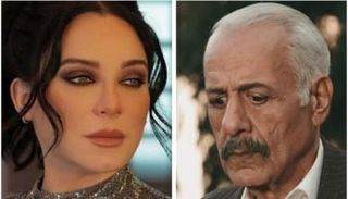 أيمن زيدان وسلاف فواخرجي