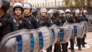 عناصر من الشرطة في الأرجنتين - أرشيفية