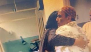 محمد فؤاد أثناء مشاجرته مع الطبيب