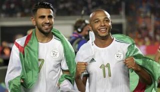 رياض محرز وياسين براهيمي 