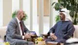 إشادة بدور الإمارات الإنساني خلال لقاء محمد بن زايد ورئيس المجلس الأوروبي