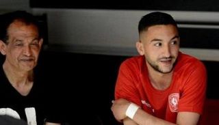 عزيز ذو الفقار مع حكيم زياش