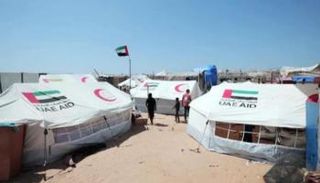 المساعدات الإماراتية إلى غزة