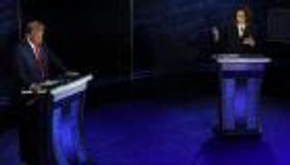 المناظرة الرئاسية.. هاريس تهاجم ترامب بلغة الجسد