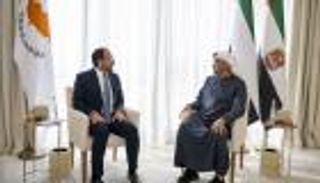 مساعدات غزة والتعاون المشترك.. مباحثات مهمة لمحمد بن زايد ورئيس قبرص