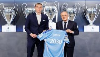 ريال مدريد يجدد عقد أندري لونين