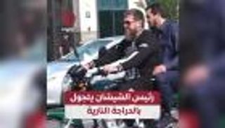رئيس الشيشان يتجول بدراجة نارية في العاصمة رفقة عمدة غروزني (فيديو)