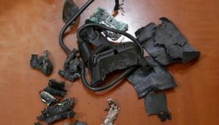 بقايا جهاز نداء متفجر في لبنان