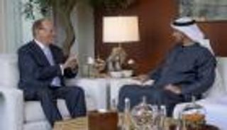 محمد بن زايد يلتقي مسؤولي «مايكروسوفت» و«بلاك روك» و«إنفيديا»