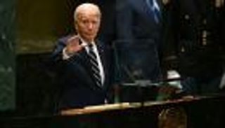 بايدن ممازحا بمنصة الأمم المتحدة: «أعلم أني أبدو في الأربعين»