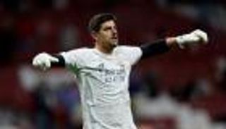 كورتوا يعود لمستشفى ريال مدريد