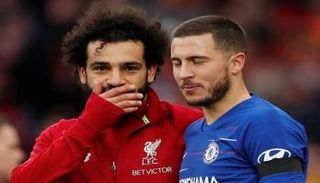 إدين هازارد ومحمد صلاح