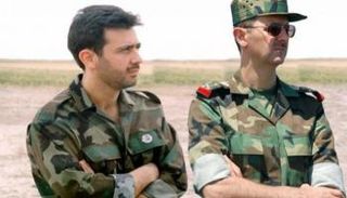 الرئيس السوري وشقيقه ماهر الأسد